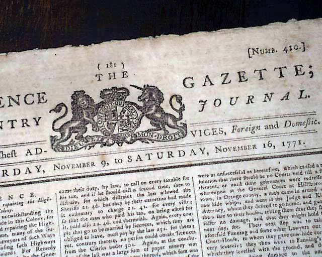 Much reporting on the Regulators of North Carolina...