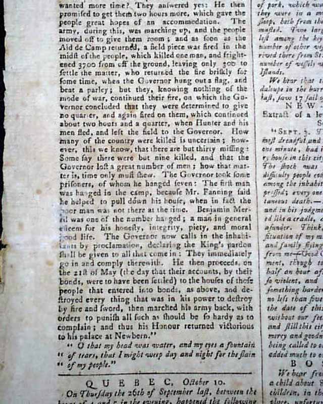 Much reporting on the Regulators of North Carolina...