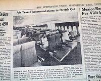 Airplane travel enters the "Jumbo Jet" era...