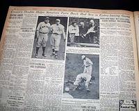 Opening of new Fenway Park in Boston...