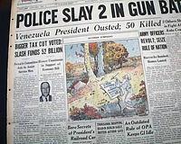 October Revolution of 1945 Venezuela...