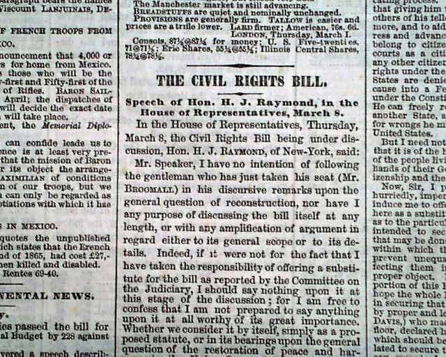 civil rights act of 1866 file time limit