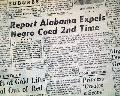 Autherine Lucy... University of Alabama's first negro student... - Image 3