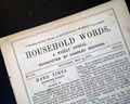 Rare magazine by author Charles Dickens literature... - Image 1