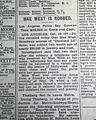 Hollywood's Mae West is robbed in 1932... - Image 1