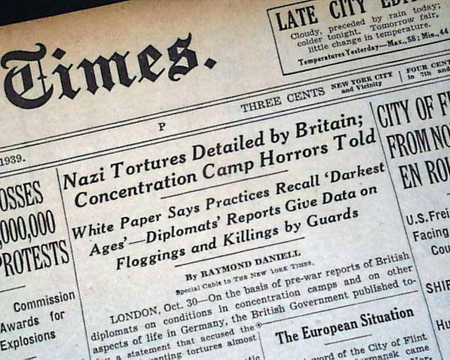 Early & extremely detailed on the Buchenwald Nazi concentration camps...