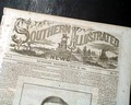 Death of Stonewall Jackson in the Confederate version of "Harper's Weekly"... - Image 2