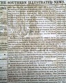 Death of Stonewall Jackson in the Confederate version of "Harper's Weekly"... - Image 9