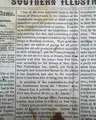 Secretary of War James Seddon...   The Confederate version of "Harper's Weekly"... - Image 8