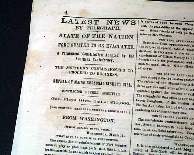 Print of the flag of the Confederacy...