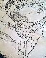 Map of the world from the North Pole...   - Image 7