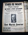 1942 Earl Warren campaign for Califonria governor...