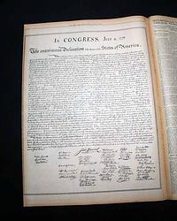 July 4, 1943 Declaration of Independence...