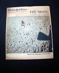Very 1st color photos on the Moon in 1969...