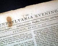 Less than 100 days prior to the Declaration... - French are supportive of an independent America...