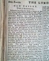 The trial of George Barrington of Botany Bay fame... - Slave revolt in Martinique... - Image 1
