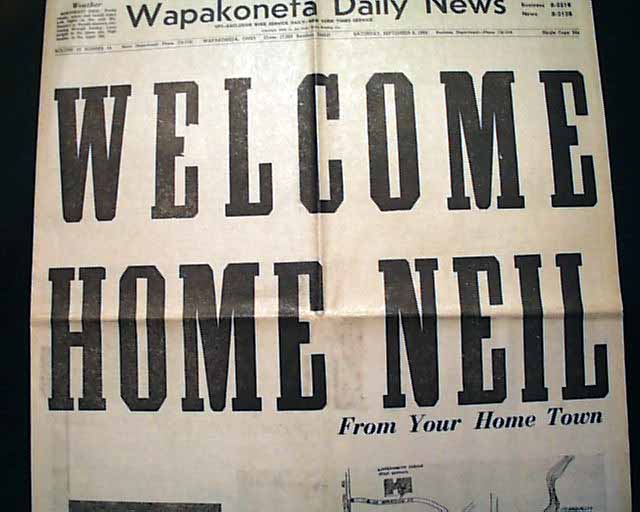 Best of all Neil Armstrong newspaper...