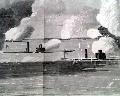 Rare 4 1/2 page "Iron Clad" foldout print... - Fort Sumter...  Charleston Harbor... - Image 6