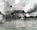 Rare 4 1/2 page "Iron Clad" foldout print... - Fort Sumter...  Charleston Harbor... - Image 7
