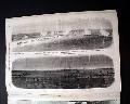 Rare 4 1/2 page "Iron Clad" foldout print... - Fort Sumter...  Charleston Harbor... - Image 9