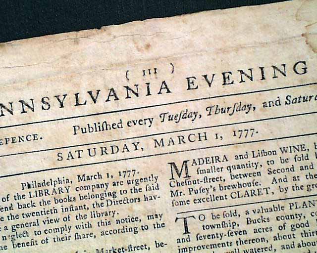 A Revolutionary War skirmish...