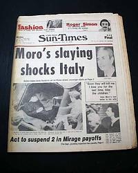 1978 Aldo Moro assassination...