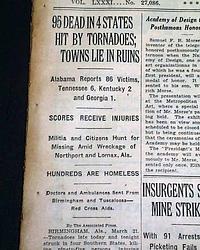 1932 Deep South tornado outbreak....