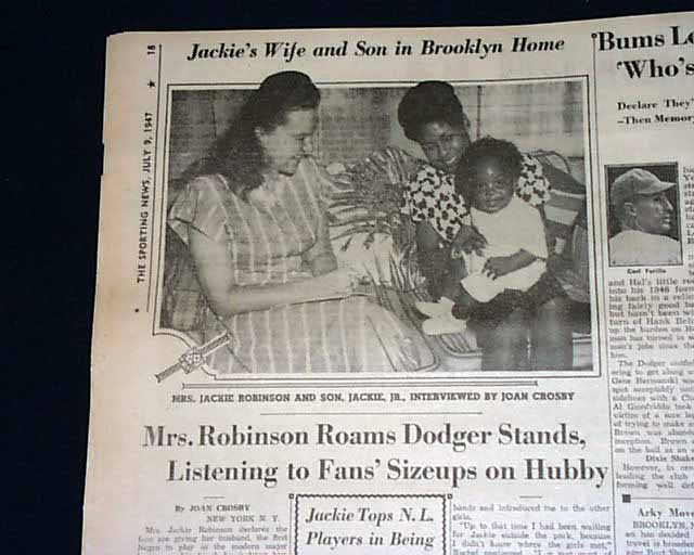 Interview with Mrs. Jackie Robinson... - RareNewspapers.com
