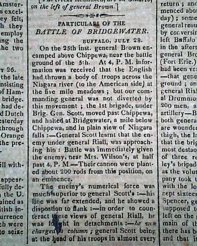 Battle of Bridgewater...