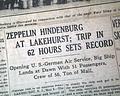First flight of the Hindenburg to the U.S... - Image 2