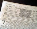 1769 Colonial Pennsylvania... Fort Pitt... - Image 2