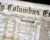 John Hunt Morgan in a battle...