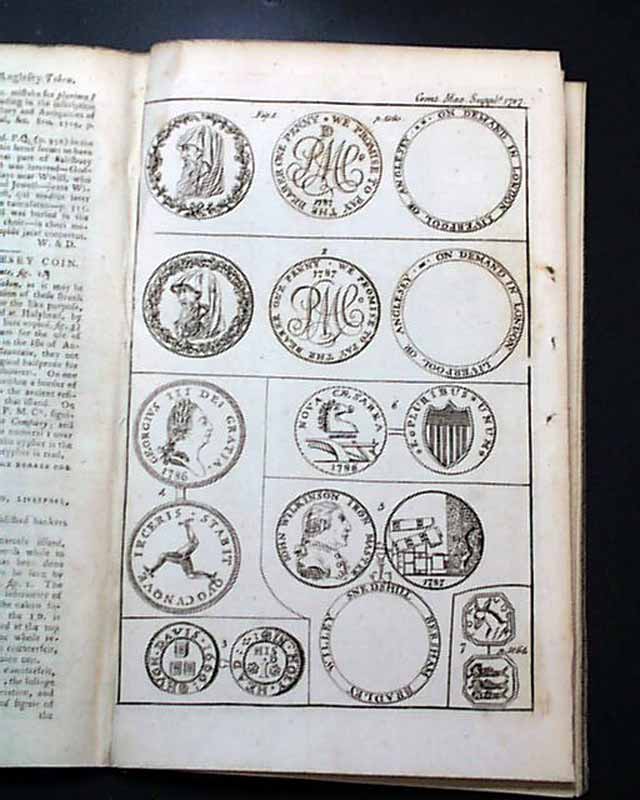 Rare print of a New Jersey colonial coin...