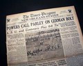 Germany quits League of Nations....   - Image 1