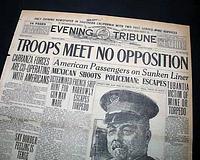 1916 hunt for Pancho Villa...