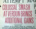 1916 Battle of Verdun, France beginning.... - Image 2