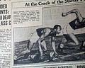 Jesse Owens.. Ohio State track star...