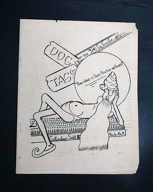 World War II camp newspapers from the end of the war...