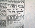 Richard & Charles Smoke lynching... - Image 3