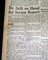 Salk and his polio vaccine are a success... - Image 7