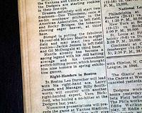 The day Mickey Mantle made his MLB debut in 1951...