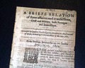 Rare 1649 newsbook/newspaper...   - Image 1