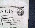 George Washington letter...   Indian troubles near Pittsburgh... - Image 4