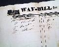 Stagecoach waybill from before the Civil War... - Image 1