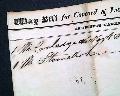 Stagecoach waybill from before the Civil War... - Image 1
