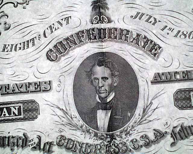 $500 Confederate bond...