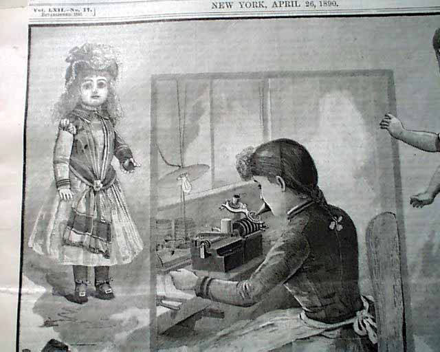 the first talking doll