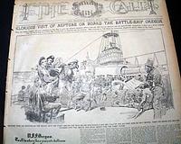 King Neptune visits the USS Oregon in 1898...