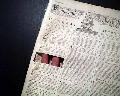 Displayable Colonial Philadelphia newspaper... - Image 7