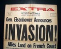 Huge headline announces D-Day invasion... - Image 1
